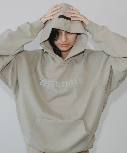 FOG Essentials ピンク　ラグラン　フーディ upper-gate_fog-reflective-pnk