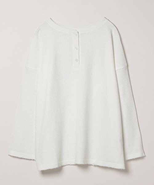 小物 ** JEANASIS tシャツ TCワッフル2WAYプルオーバー/319717