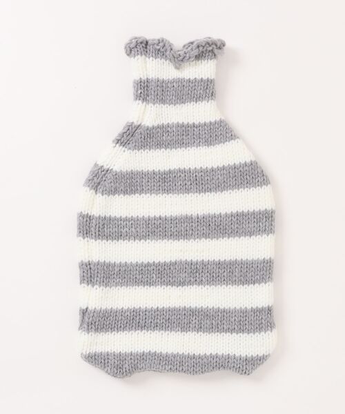 MAZEMAZE HOTWATER BOTTLE シンプルボーダー/L