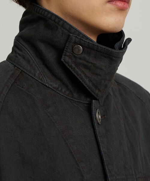 PUBLIC TOKYO デニムジャケット gジャン DENIM ハイプカーコート