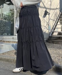 スカート 無地花柄アソートシャーリングスカート｜ZOZOTOWN Yahoo!店