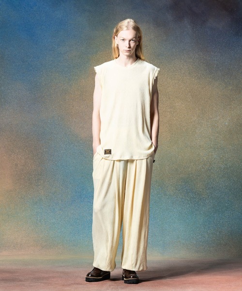 glamb（グラム） tシャツ Glamour Crepe Sleeveless T-Shirt