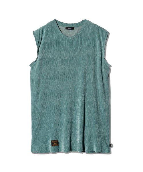 glamb（グラム） tシャツ Glamour Crepe Sleeveless T-Shirt