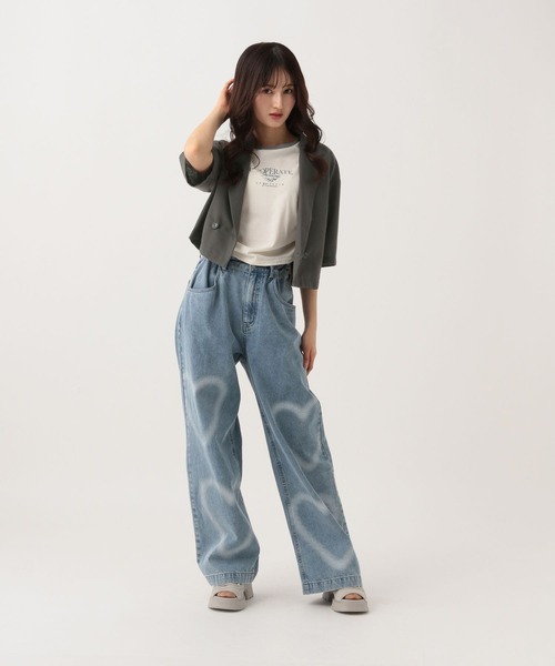 GLOBAL WORK（グローバルワーク） セットアップ ジャケット＊ショート