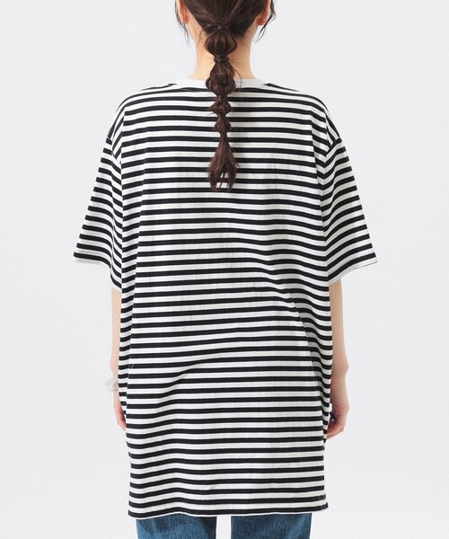 BEAMS BOY tシャツ 「別注」TORI-TO / バイアス フリル BIG T