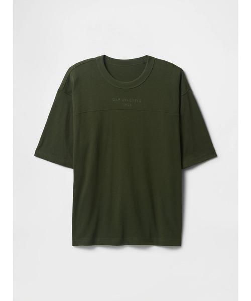 GAP tシャツ オーバーサイズ ATHLETICロゴ Tシャツ メンズ