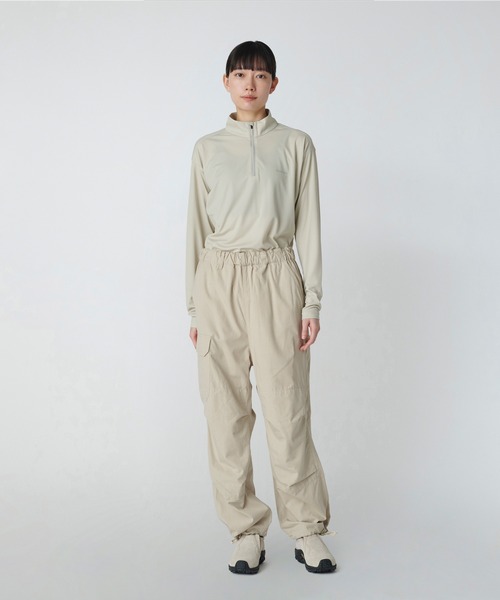 【美品】エムエイチエル×スノーピーク・ワークパンツ・焚き火パンツ・ワイド・ダック 美品】エムエイチエル×スノーピーク・ワークパンツ・焚き火
