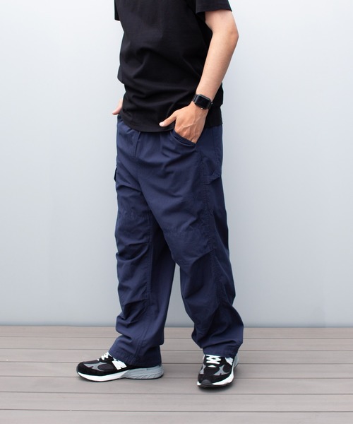 Snow peak/TAKIBI 焚き火/カーゴパンツ/Lサイズ/ブラック snow peak パンツ TAKIBI Light Ripstop Pants 難燃 メンズ