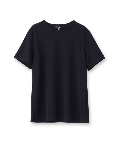 INDIVI / インディヴィ 春SALE！【日本製／トリアセテート】きれいめTシャツ INDIVI tシャツ 春SALE！「日本製／トリアセテート」きれいめT