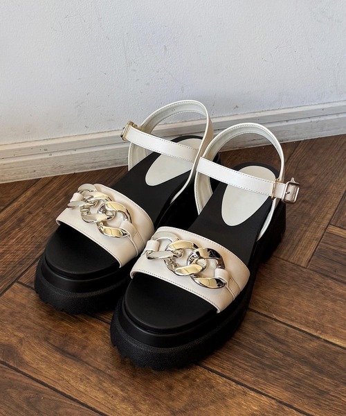 shopnikoniko（ショップにこにこ） 厚底 スポーツサンダル サンダル