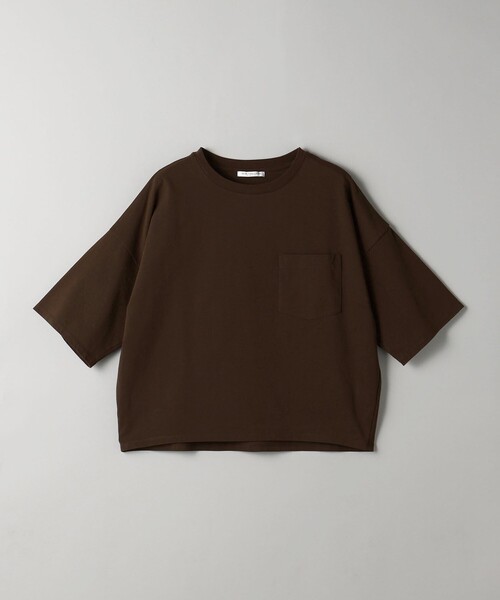 tシャツ ドルマンスリーブ ポケット Tシャツ -接触冷感- レディース