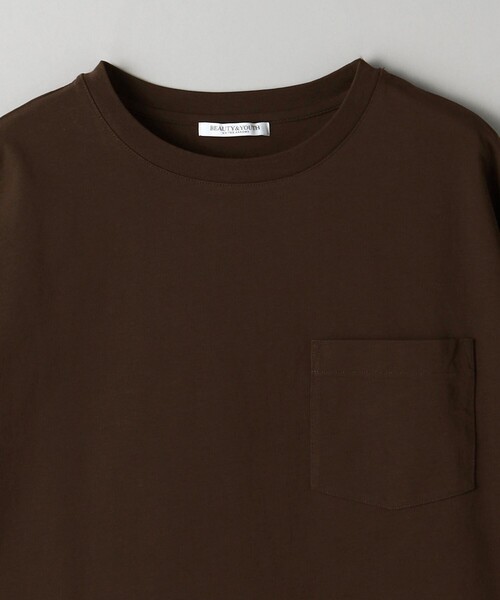 ドルマンスリーブ ポケット Tシャツ 接触冷感　ユナイテッドアローズ BEAUTY&YOUTH UNITED ARROWS｜ドルマンスリーブ ポケット T