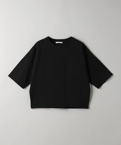 tシャツ ドルマンスリーブ ポケット Tシャツ -接触冷感- レディース