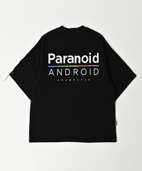 tシャツ 「ADAMPATEK/アダムパテック」shadow logo short sleeve T/シャドウロゴプリントTシャツ レディース メンズ ADAM PATEK tシャツ 「ADAMPATEK/アダムパテック」shadow logo