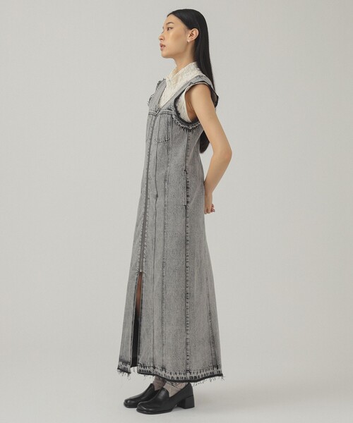Ray Beams デニムジップワンピース Ray BEAMS ワンピース デニム ジップ タイト : ZOZOTOWN Yahoo