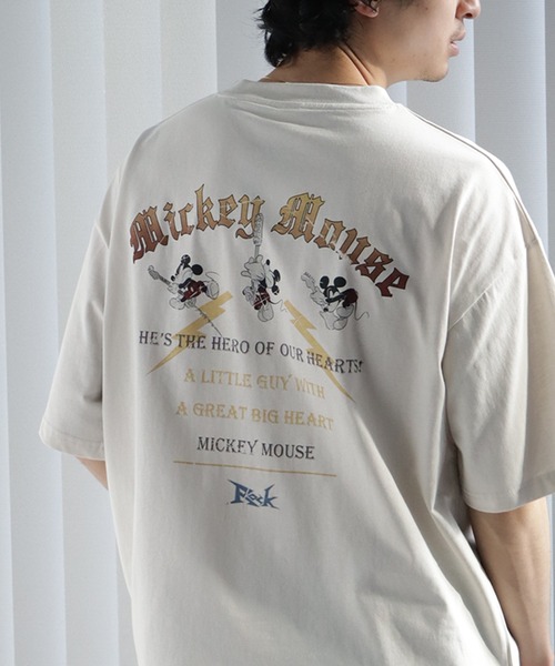 【新品未使用タグ付き】DisneyロックミッキーTシャツ 楽天市場】ディズニー 【Disney】PUNK ミッキー MICKEY TEE GREY