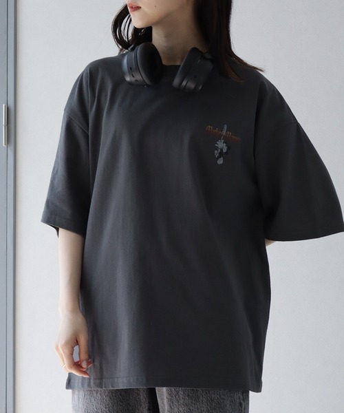 新品☆8L♪ヴィンテージ風ミッキーTシャツなど4枚まとめて♪〇L307 オールドミッキー【Mickey】ヴィンテージ ハイエイジング T