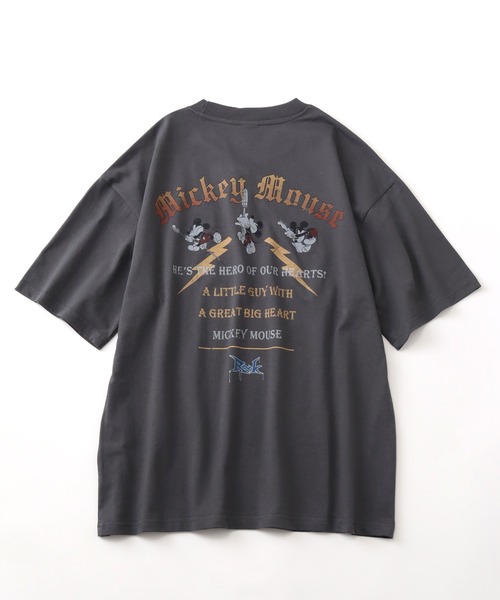 ヴィンテージ　ディズニー　クラシックミッキー　ビッグフェイス　古着　Tシャツ　黒 古着 90s USA製 Disney Mickey ミッキー BIG フェイス Tシャツ