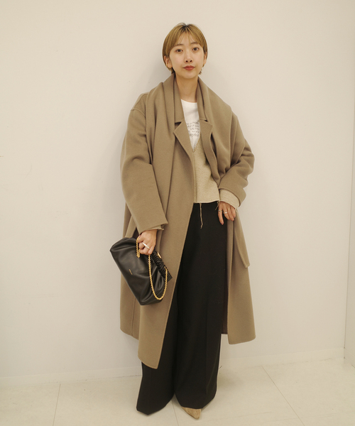 plage（プラージュ） コート 38 モカ レディース : ZOZOTOWN Yahoo!店