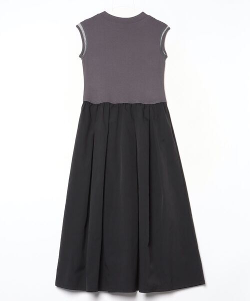 ワンピース A.N.L 配色切替ノースリーブワンピース : ZOZOTOWN