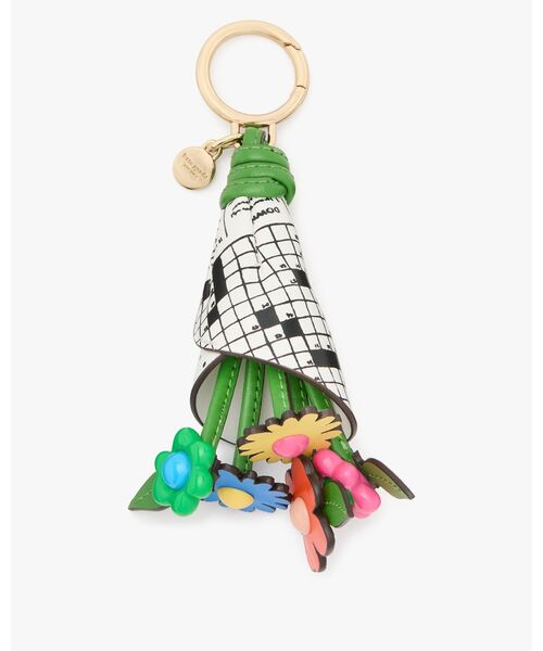 レア　ケイトスペード　フラワー　チャームキーホルダー ケイトスペード katespade キーホルダー チャーム フラワー