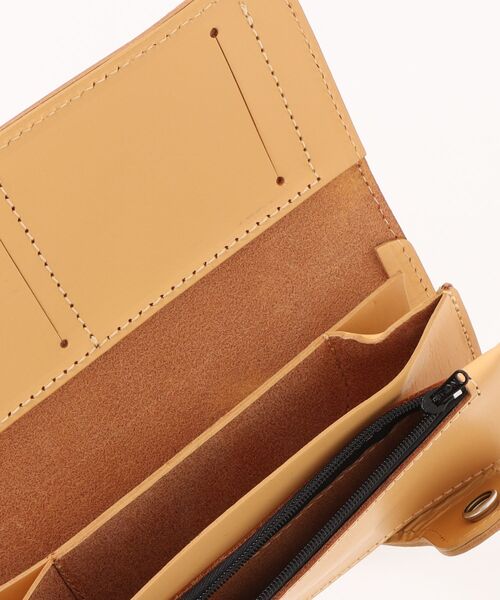 長財布 財布 an meets zakka ネイティブ刻印コンチョフラップ