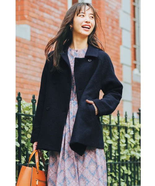 【極美品✨】ルードギャラリー TED ピーコート ネイビー 裏地キルト 4 XL 81220011d7.jpg