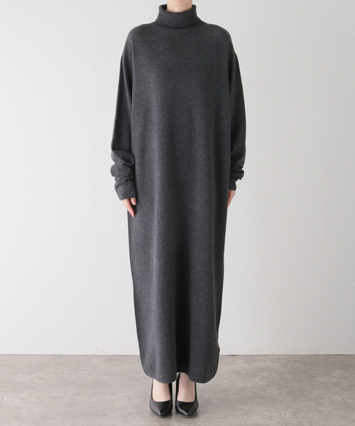 plage（プラージュ） ニットワンピース 36 ベージュ レディース