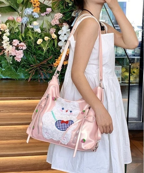 サンリオシュガーバニーズトートバッグ　ショルダーバッグ　リュック3WAYバッグ サンリオ シュガーバニーズトートバッグ ショルダーバッグ
