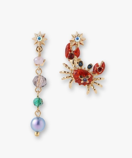 【ANNA SUI】即対応 桃モチーフ イヤリング 桃モチーフ イヤリング（イヤリング）｜ANNA SUI（アナスイ）の