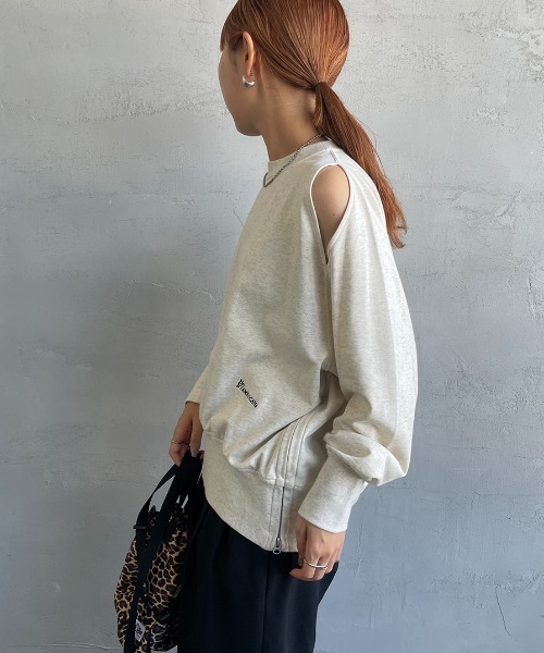 美品✨アメリカーナ　AMERICANA スウェットカットソー　レディース　M AMERICANA Americana スウェット レディース アメリカーナ 中古