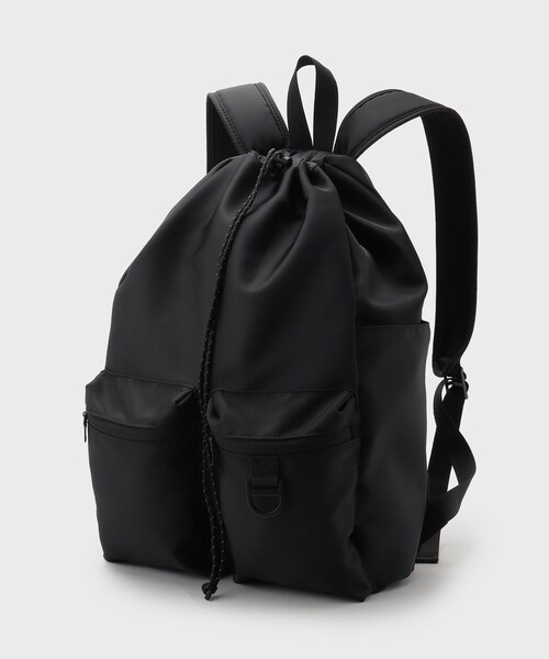 THE SHOP TK デイバック リュック ダブルポケット巾着バック 