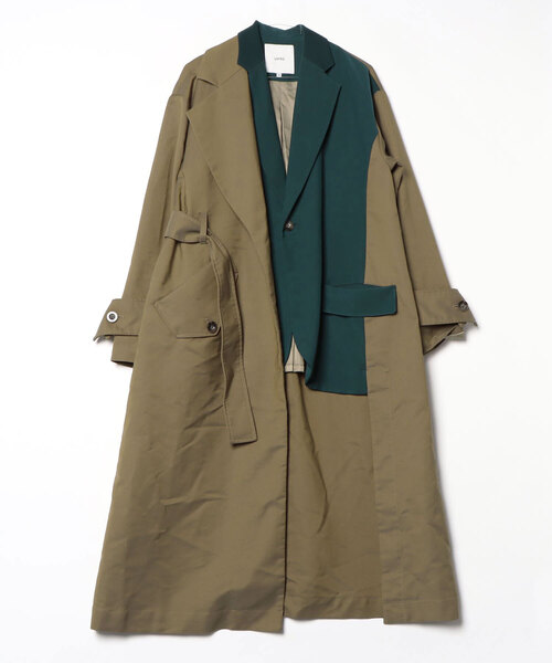UN3D　アンスリード　トレンチコート　36size UN3Dアンスリードトレンチコート36size