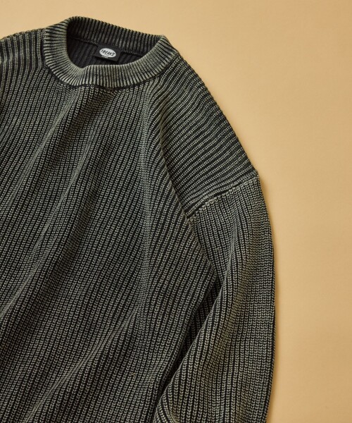 「FREAK'S STORE」 長袖ニット LARGE ブラック メンズ