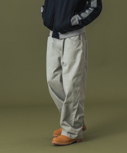 XLARGE ワイドパンツ　ブラック XLARGE｜PANELED WIDE CHINO PANTS パンツ XLARGE | Rakuten