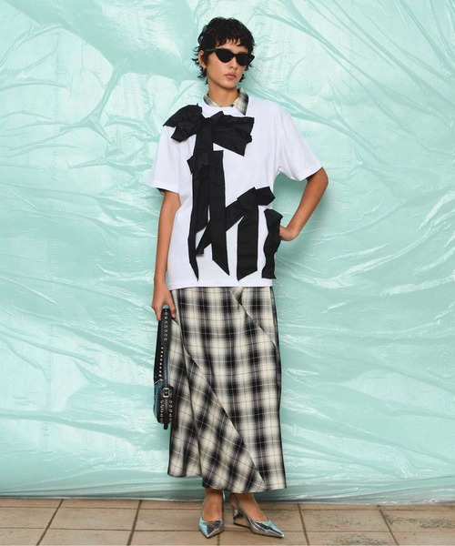 MAISON SPECIAL tシャツ Twisted Ribbon Oversize T-shirt