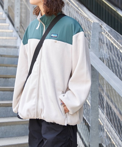 「Franklin Climbing」 ジップアップブルゾン LARGE チャコールグレー メンズ_画像6