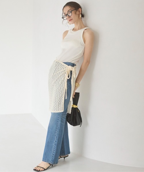 ANGIE スカート カットレースラップスカート : ZOZOTOWN Yahoo!店