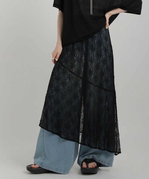 George's スカート レースアシメスカート : ZOZOTOWN Yahoo!店 - 通販