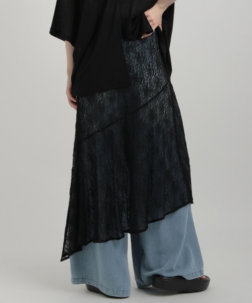 George's スカート レースアシメスカート : ZOZOTOWN Yahoo!店 - 通販
