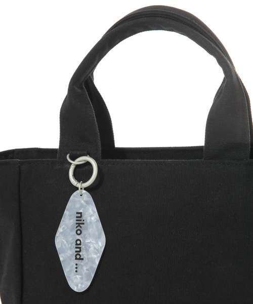 niko and…（ニコアンド） トートバッグ オリジナルワッペン2WAYトート