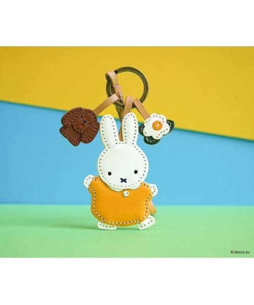 genten ゲンテン ワクワクチャーム ミッフィー キーホルダー ストラップ genten キーホルダー 「WEB限定」miffy collection ワクワク