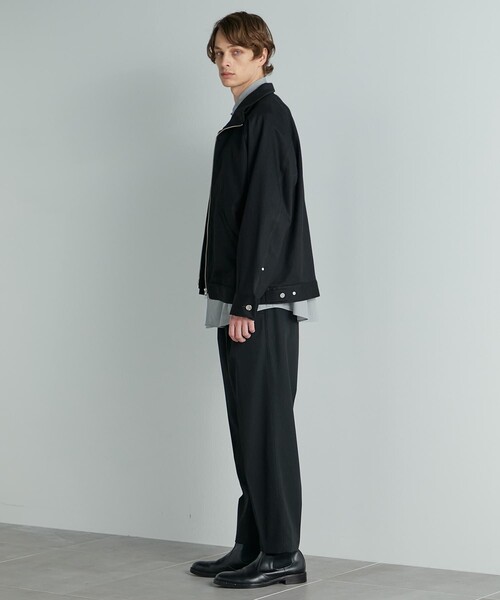 値下げ‼︎UNITED TOKYO ジップアップブルゾンジャケット ブラック 1 UNITED TOKYO（ユナイテッドトウキョウ） ブルゾン アウター 「残り