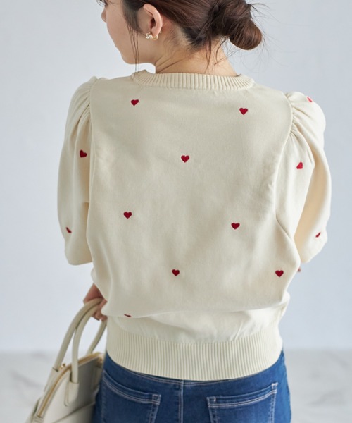 「tocco closet」 半袖ニット M ブラック レディース_画像7
