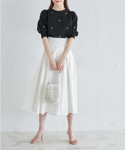「tocco closet」 半袖ニット M ブラック レディース_画像8