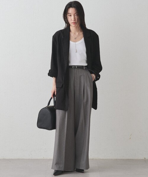 ベスト ジレ カシュクールオーバージャケット レディース Loungedress ベスト ジレ カシュクールオーバージャケット