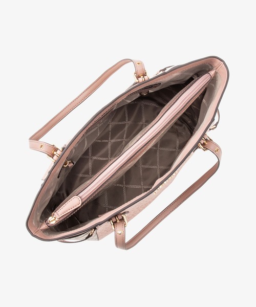 MICHAEL KORS トートバッグ ベージュ/ピンク s-l400.jpg