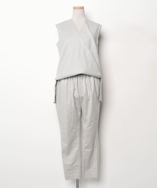 ヨーコチャン　YOKO CHAN オールインワン　ワンピース　セットアップ YOKO CHAN（ヨーコチャン） オールインワン 38 グレー レディース