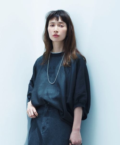 tシャツ 「natural by clip」アンティークガーゼドルマンプルオーバー レディース