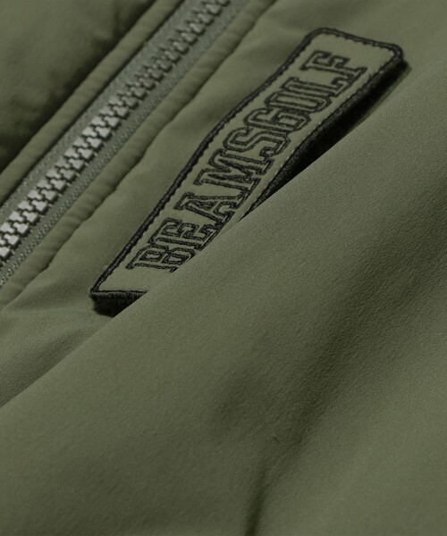 【美品】【L】BEAMS GOLF 刺繍ロゴ 中綿 ブルゾン メンズ BEAMS GOLF（ビームス ゴルフ） ブルゾン アウター ORANGE LABEL / 撥